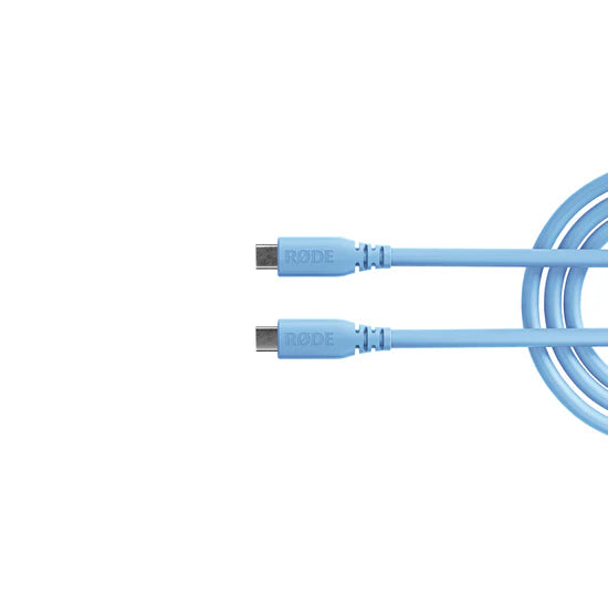 RODE SC27 2m SuperSpeed USB-C to USB-C Cable, Blue