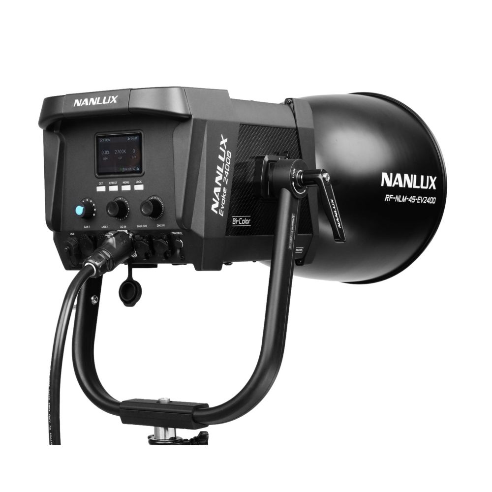 Nanlux Evoke 2400 Bi-colour Spot Light with 45-degree reflector
