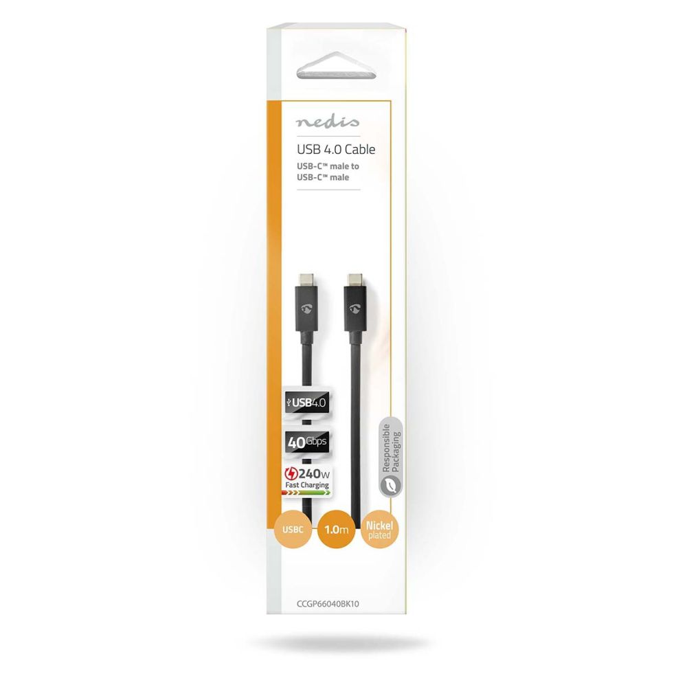 Nedis USB-C 4.0 cable 240W 1.0m