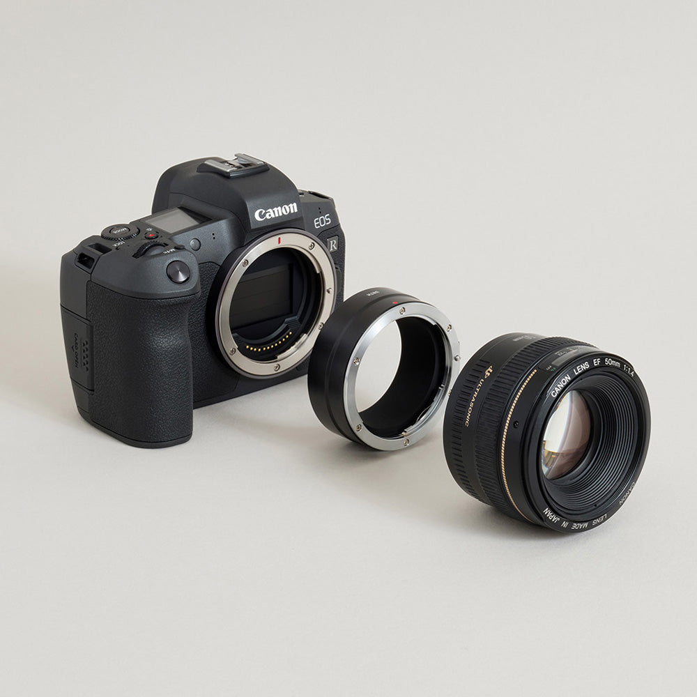 Urth Lens Mount adapter: Compatible with Canon (EF / EF S) Lens to Canon RF Camera Body OUTLET