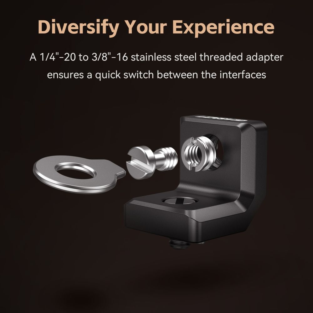 SmallRig x LensVid MD4360 mini L-Shaped Mount Plate Kit