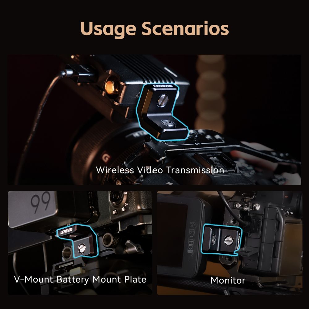 SmallRig x LensVid MD4360 mini L-Shaped Mount Plate Kit