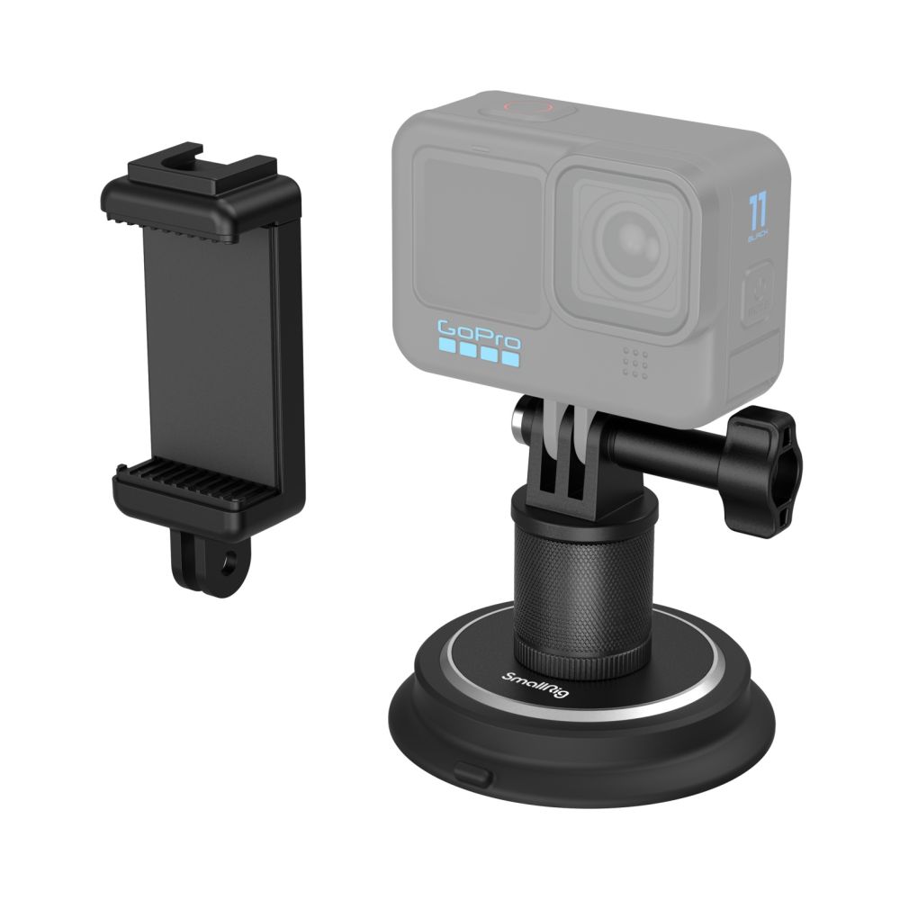 SmallRig 4347 Suction cup mounting bracket for action cameras