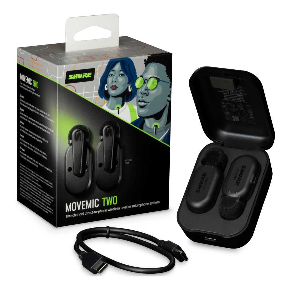 Shure MoveMic MV-Two Wireless Lavalier System