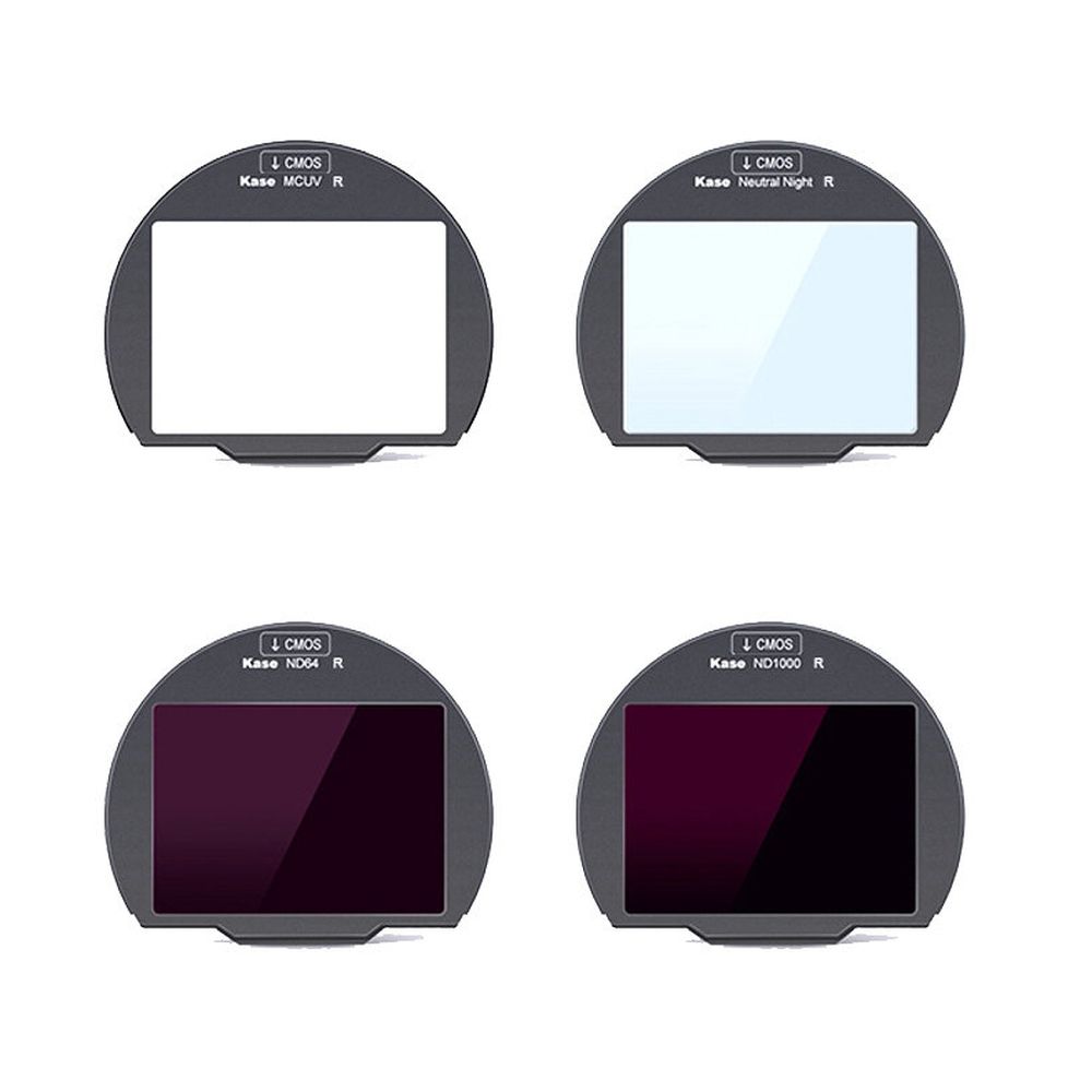 Kase Clip-in Filter Canon R 4 in 1 set (MCUV, Neutral Night, ND64, ND1000)
