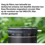 Kase Video Kit VND-CPL with Black Mist Filter 82mm