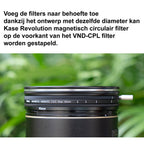Kase Video Kit VND-CPL with White Mist Filter 82mm
