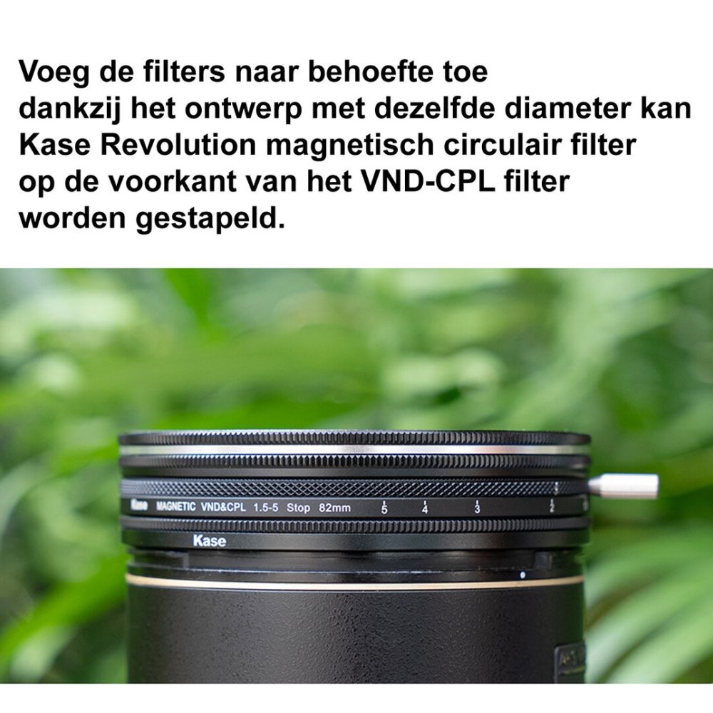 Kase Video VND-CPL 77mm