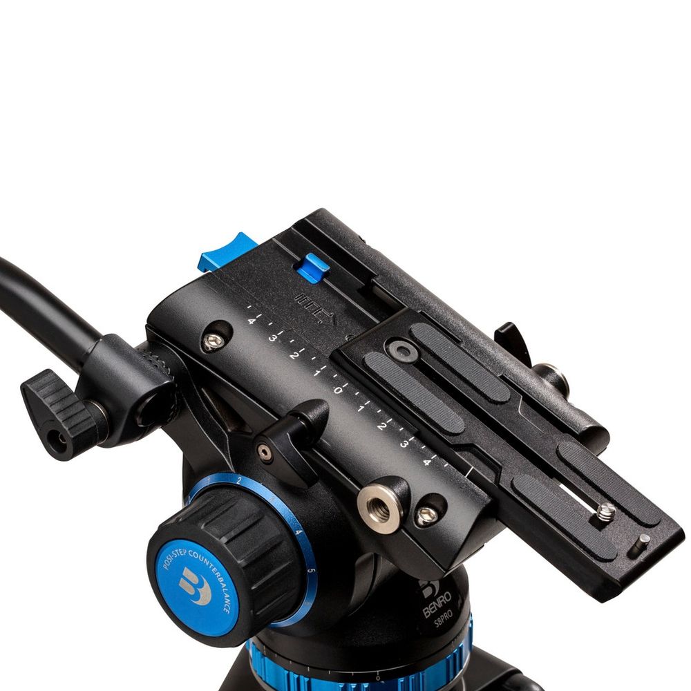 Benro Video Head S8Pro with Quick-Release Plate (S8PRO)