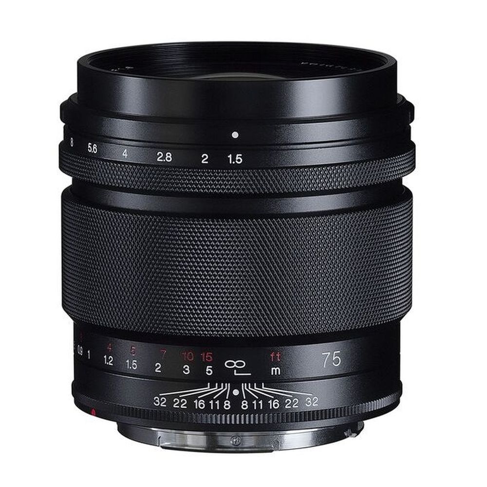 Voigtländer Nokton 1.5/75mm Canon RF-mount aspherical, black