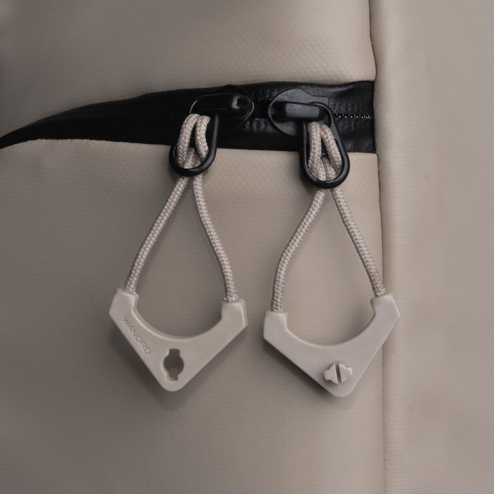 WANDRD WORRYLESS Zipper Puller, Yuma Tan