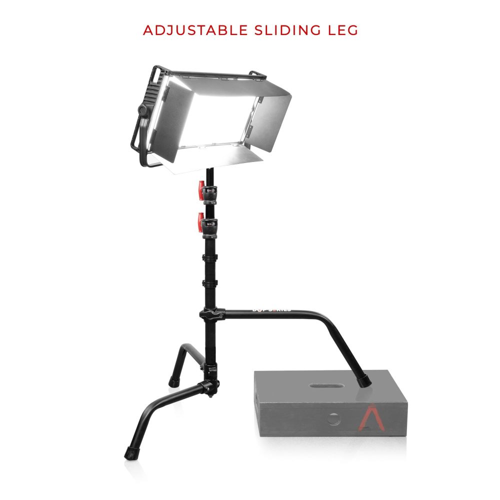 Shape 20" C-Stand Sliding Leg Black 5.25'