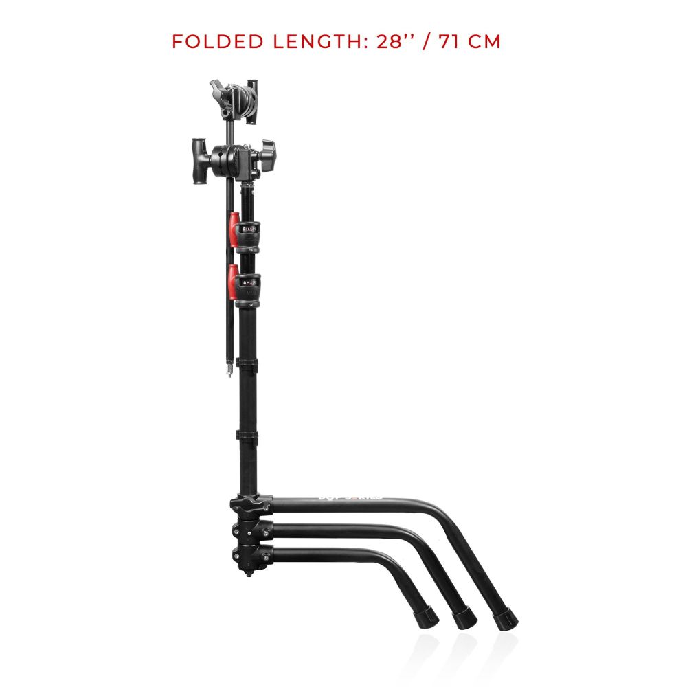 Shape 20" C-Stand Sliding Leg Black 5.25'