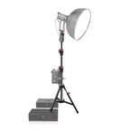 Shape Low Boy Dual Riser Stand Black/Chrome 6.4'