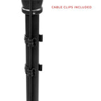Shape Low Boy Dual Riser Stand Black/Chrome 6.4'