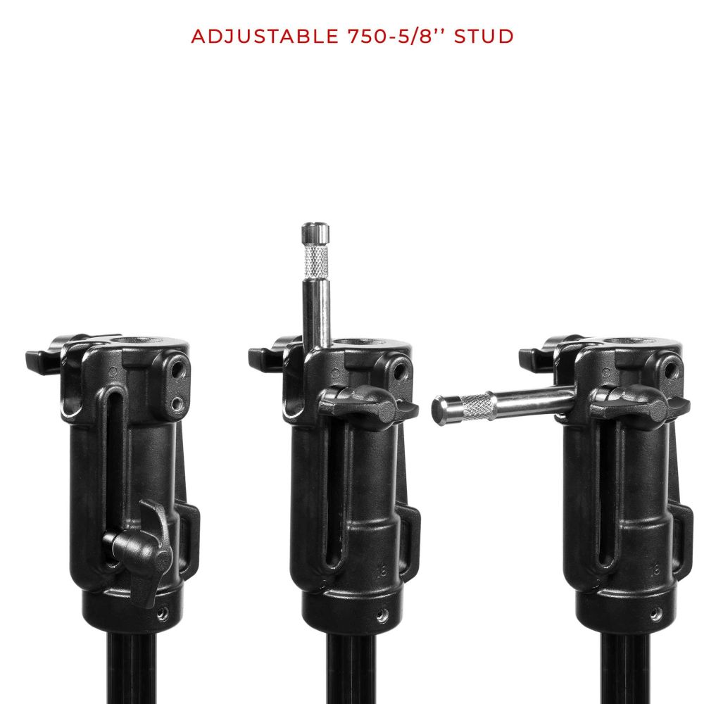 Shape Montreal Combo Triple Riser Stand Black/Chrome 14.8'