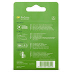 GP NiMH ReCyko AAA 650mAh 1.2V Rechargeable, 2 Pieces