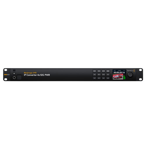 Blackmagic 2110 IP Converter 4x12G PWR