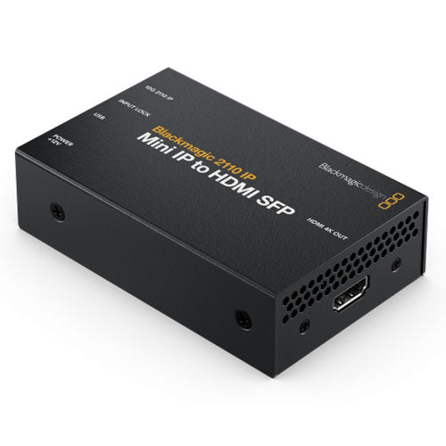 Blackmagic 2110 IP Mini IP to HDMI SFP