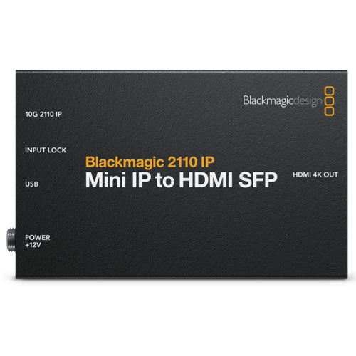 Blackmagic 2110 IP Mini IP to HDMI SFP