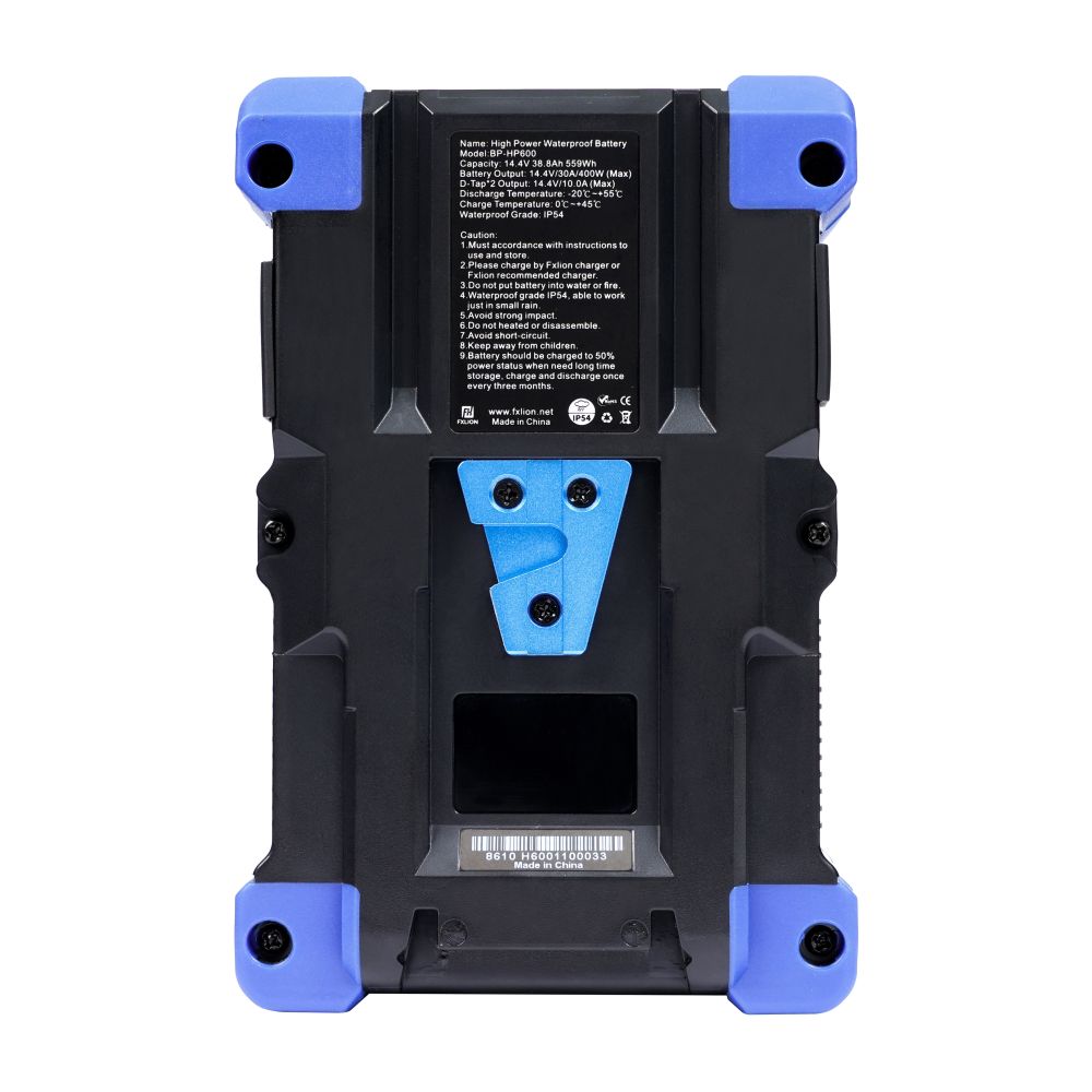 Fxlion 14.4V / 559Wh V mount High Power Waterproof Battery