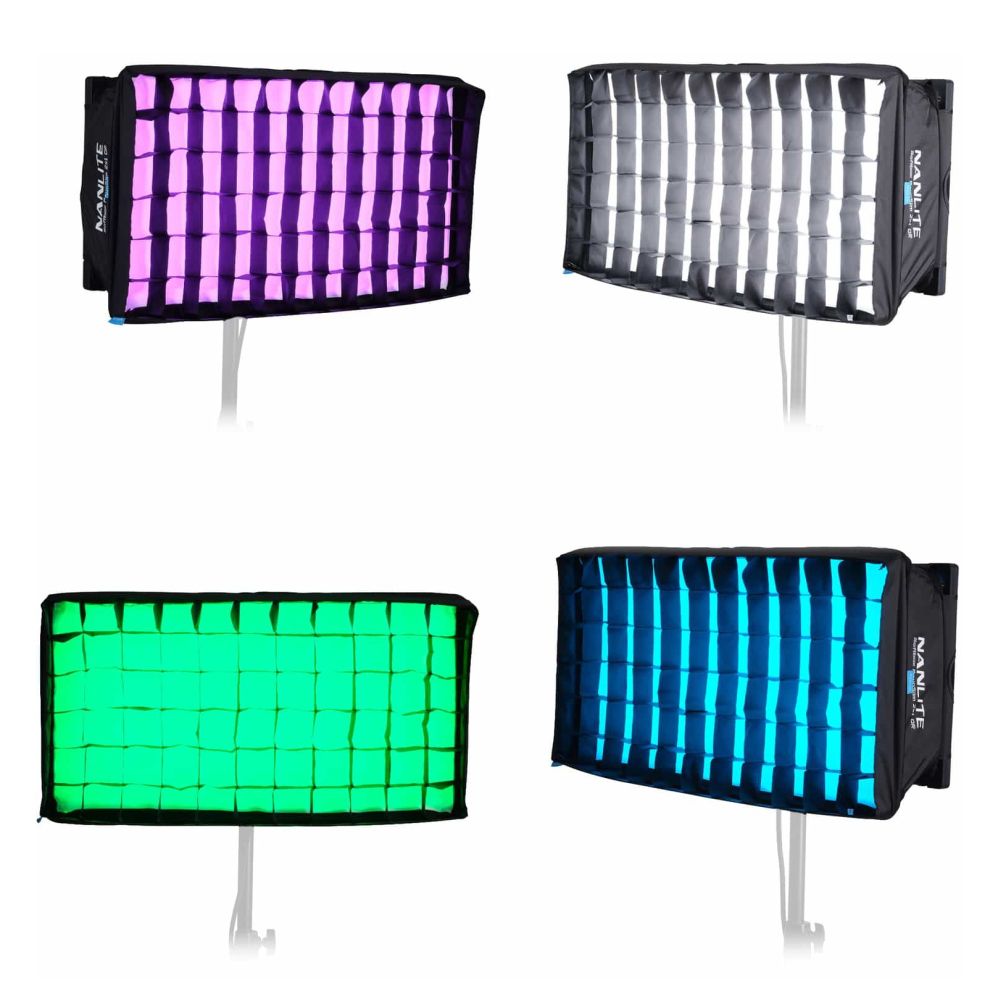 Nanlite Quick Open Softbox with Eggcrate for PavoSlim 120B/120C
