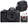 Canon EOS R50 black + RF-S 18-45mm IS STM Starter Kit