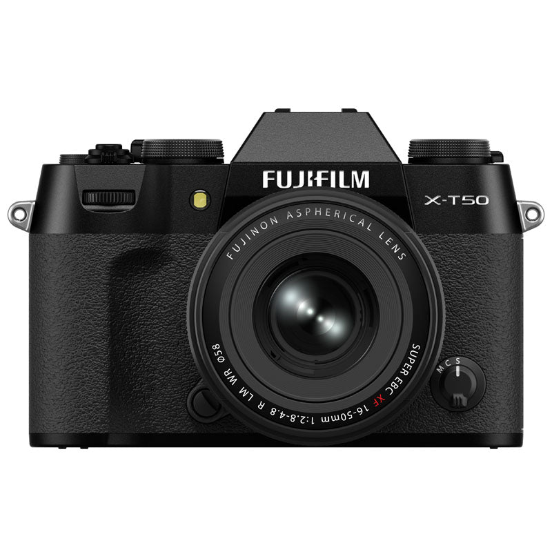 Fujifilm X-T50 black + XF 16-50mm