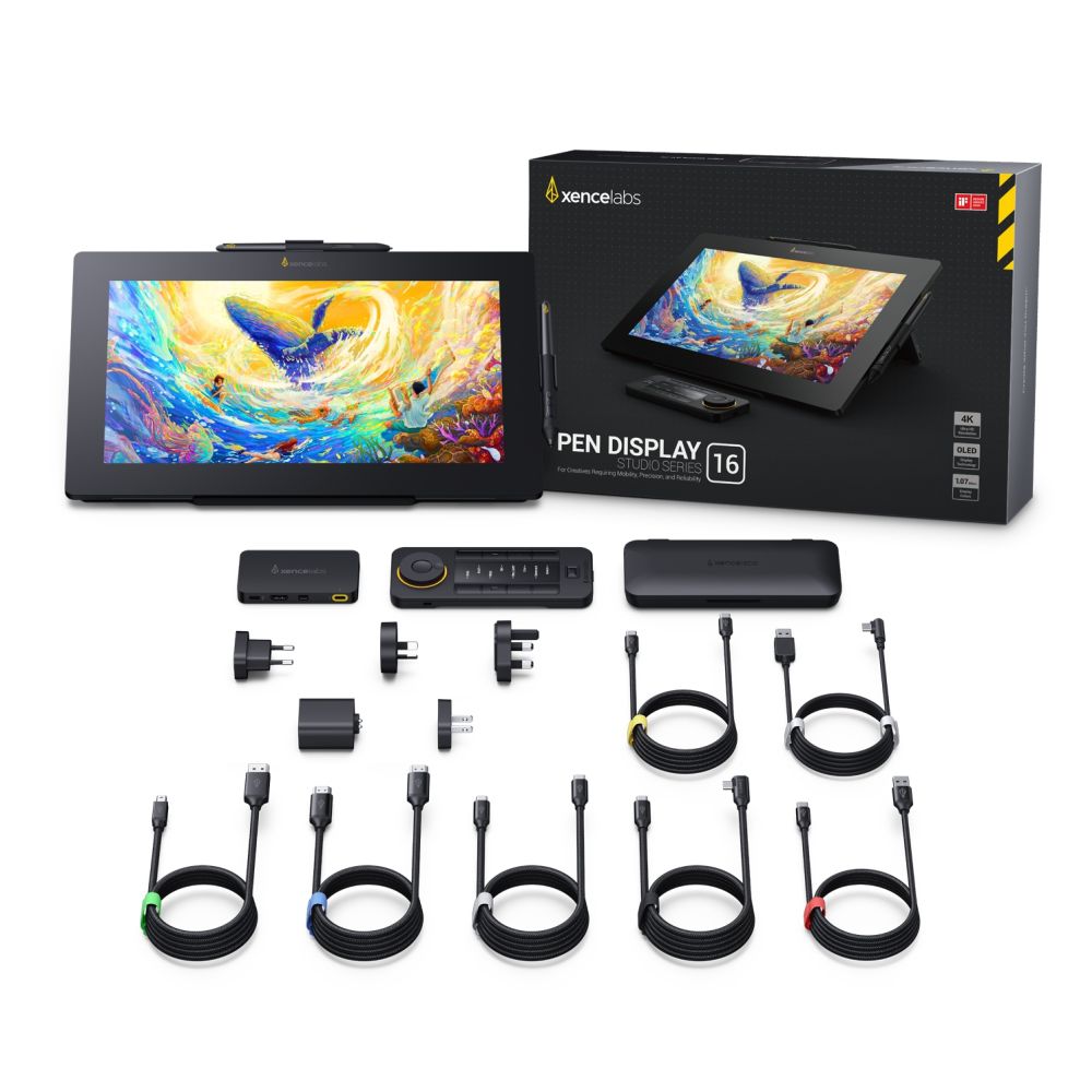 Xencelabs Pen Display 16" Studio Series Bundle