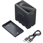 SmallRig 4469 NP-F970 USB-C Rechargeable Camera Battery, black