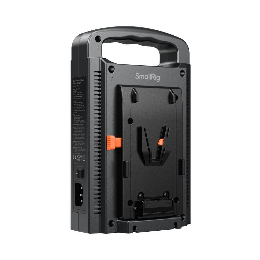 SmallRig 4578 Dual Channel V-Mount Battery Charger (EU Standard)