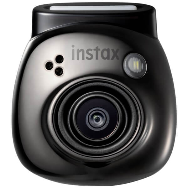 Fujifilm INSTAX PAL digital camera, Gem Black + printer Link WIDE, Mocha Gray