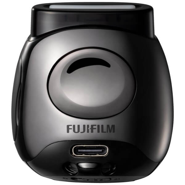 Fujifilm INSTAX PAL digital camera, Gem Black + printer Link WIDE, Mocha Gray