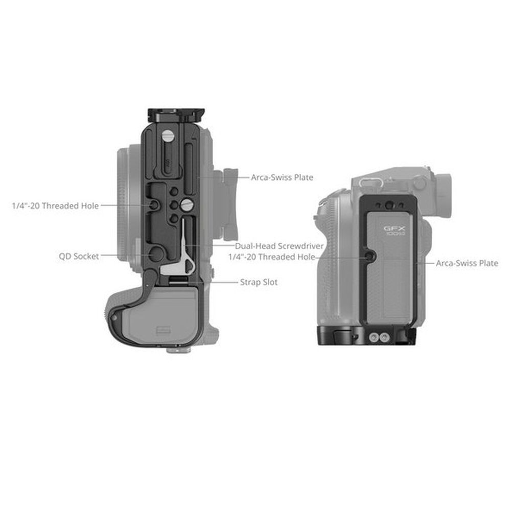 SmallRig L-shaped mounting plate for Fujifilm GFX100S II 4716