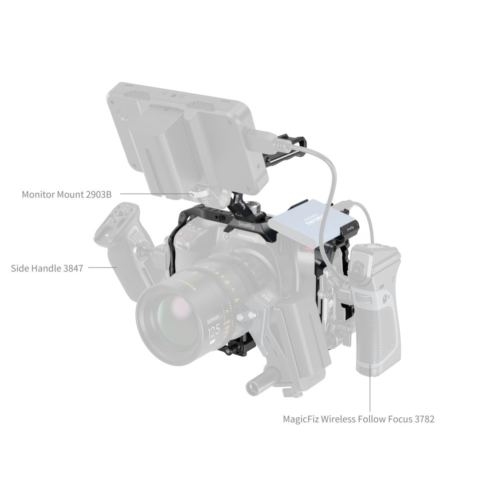 SmallRig Basic Cage Kit for Blackmagic Design Cinema Camera 6K 4574