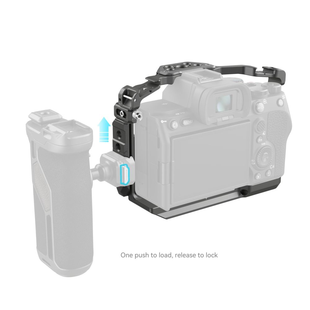 SmallRig HawkLock Quick Release Cage for Sony Alpha 7R V / Alpha 7 IV / Alpha 7S III / Alpha 1 / Alpha 7R IV 4481