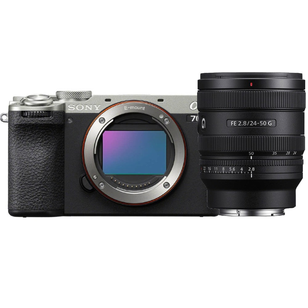 Sony A7C II silver + 24-50mm f/2.8 G