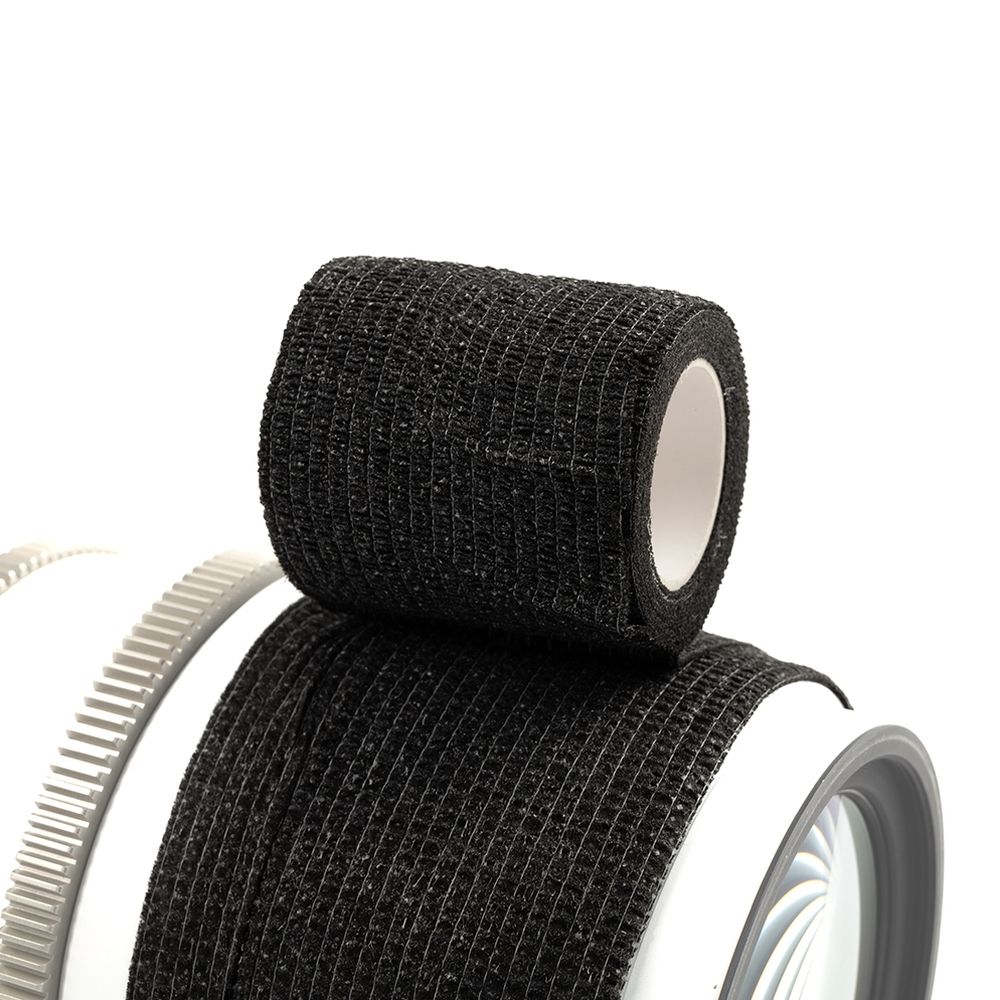 Caruba Camouflage Wrap Tape 4 Pack, black