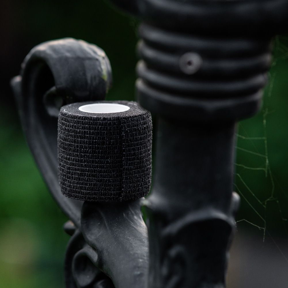 Caruba Camouflage Wrap Tape 4 Pack, black