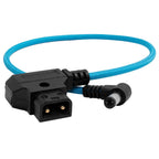 Kondor Blue 15" D-Tap to DC angled straight cable (5.5 x 2.5mm) for Canon C70