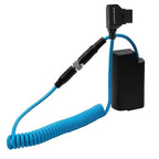 Kondor Blue D-Tap to Lumix S1H BLJ31 dummy battery cable