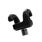 Kondor Blue Mondo Ties Cable management clips for cameras (1/4"-20) (5 Pack / Raven Black)