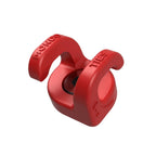 Kondor Blue Mondo Ties Cable management clips for cameras (1/4"-20) (5 Pack / Cardinal Red)