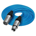 Kondor Blue Male XLR to Female XLR audio cable (10 Feet)