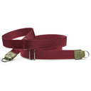 Leica 18569 Carrying Strap fabric / leather olive - burgundy