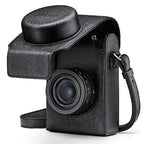 Leica 18556 Camera Case D-LUX 8 leather black