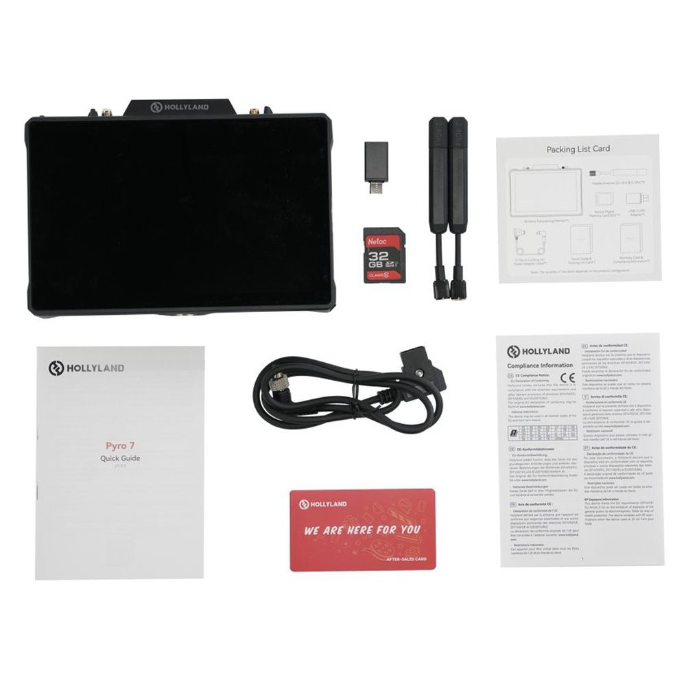 Hollyland Pyro 7 wireless transceiving monitor