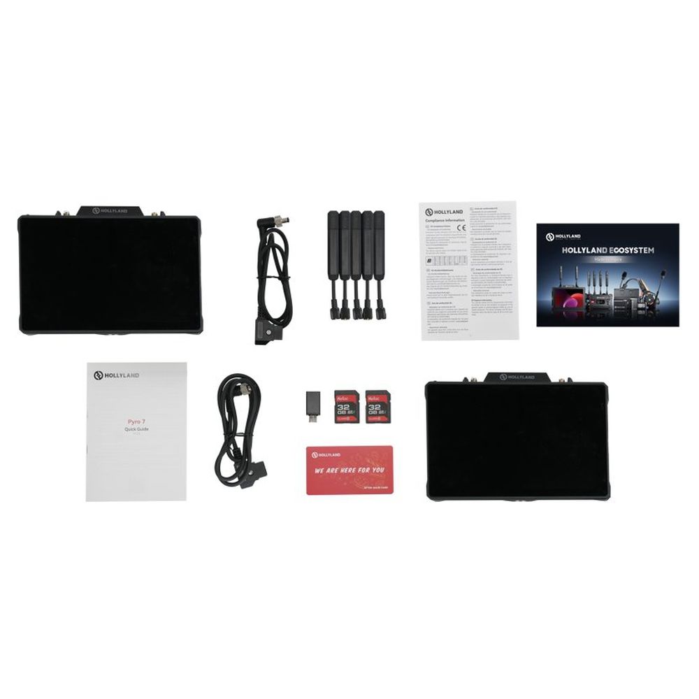 Hollyland Pyro 7 wireless transceiving monitor kit