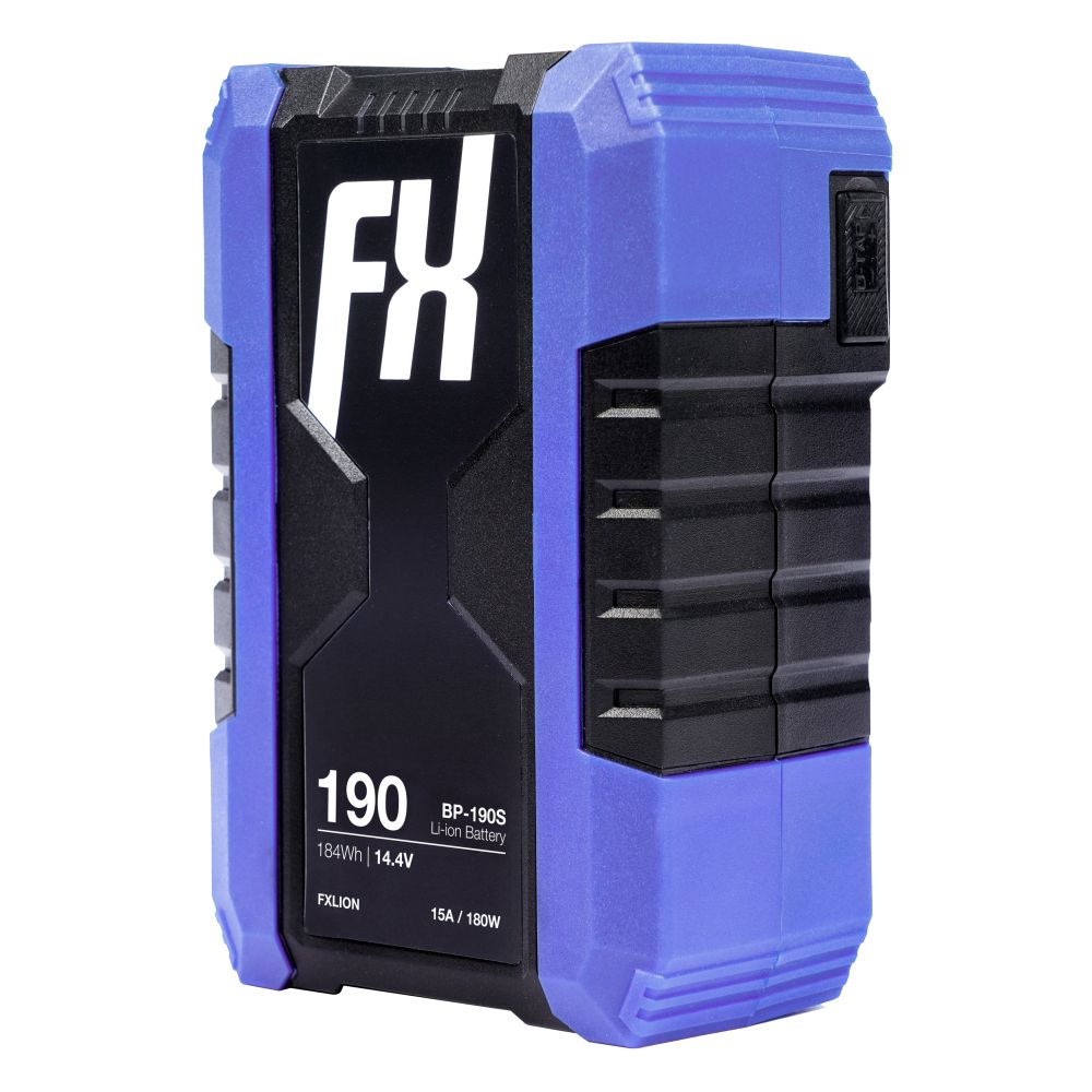 Fxlion Cool Black V-Mount Battery, 14.4V, 184Wh with USB, D-Tap