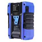 Fxlion Cool Black V-Mount Battery, 14.4V, 184Wh with USB, D-Tap